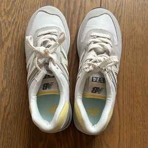 Basically brand new New Balance 574 used once for photoshoot
